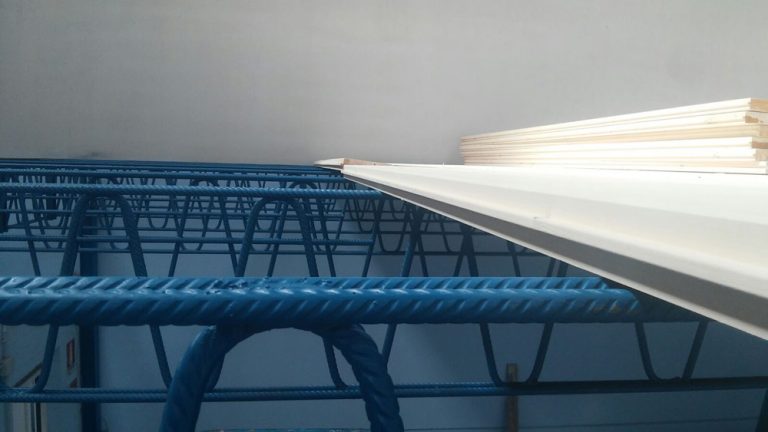 Dettaglio Traliccio della struttura portante di un soppalco.