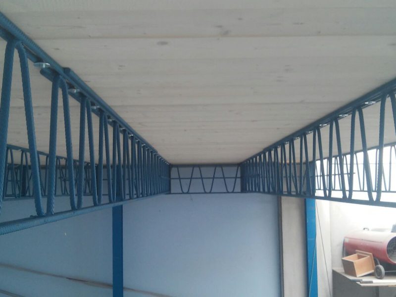 Dettaglio orditura del soppalco