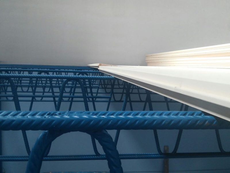 Dettaglio Traliccio della struttura portante di un soppalco.