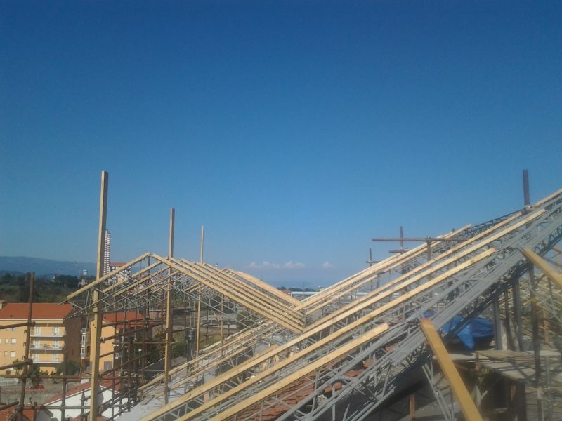 orditure per tetti a falde multiple