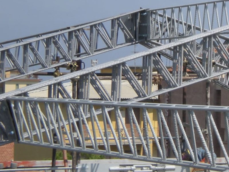 traliccio brevettato, in acciaio, per tetti